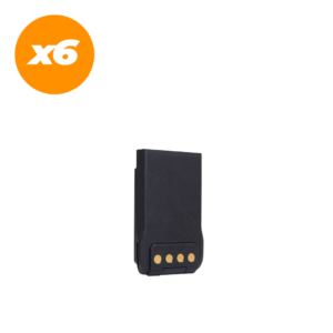 6x Hytera 1500mAh Li-Ion batteries for Hytera PD485 / PD505 / PD505LF / PD565 - BL1504