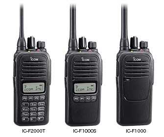 Icom IC-F1000 / IC-F2000 Radio, Compact, Lightweight, Lone worker feature - Image 8