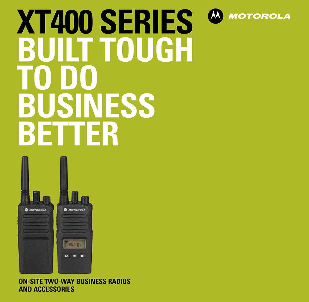 Motorola XT460 Licence Free Two Way Radio - Image 5