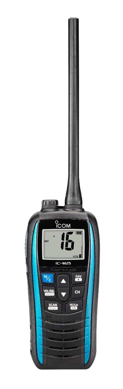 Icom IC-M25 Marine VHF Radio 5W Waterproof - Image 2
