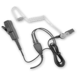 Kenwood 2-Wire Clear Acoustic Tube Earpiece Mic ACTM20-K1