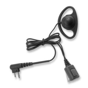 Kenwood 2-Pin D-Shape Earpiece Mic EPM01-K1
