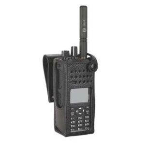 Motorola Leather Carry Case Radio Carry Case Display Swivel Belt PMLN5840A