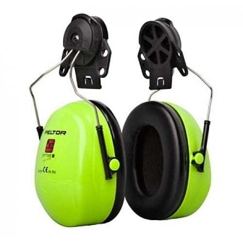 3M Peltor Optime III Ear Muffs Helmet Attachment Hi-Viz H540P3E-475-GB