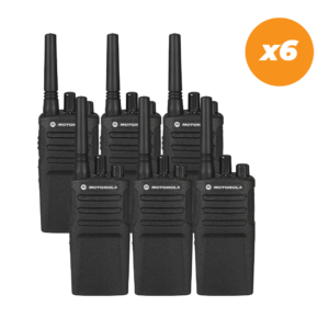 Motorola XT420 Six Pack Walkie Talkies