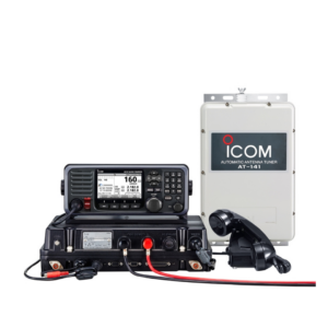 Icom GM800 GMDSS MF/HF Marine Transceiver with Class A DSC - Front