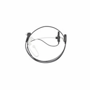 Acoustic Tube Earpiece with Mic & PTT for Motorola & Kirisun Radios - VAATDP1/XT - Front